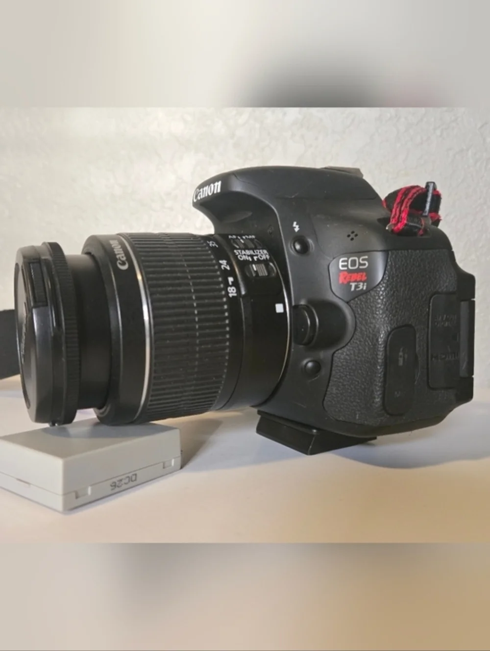 Canon EOS Rebel T3i DSLR Camera w/ Lens & Charger Bundle